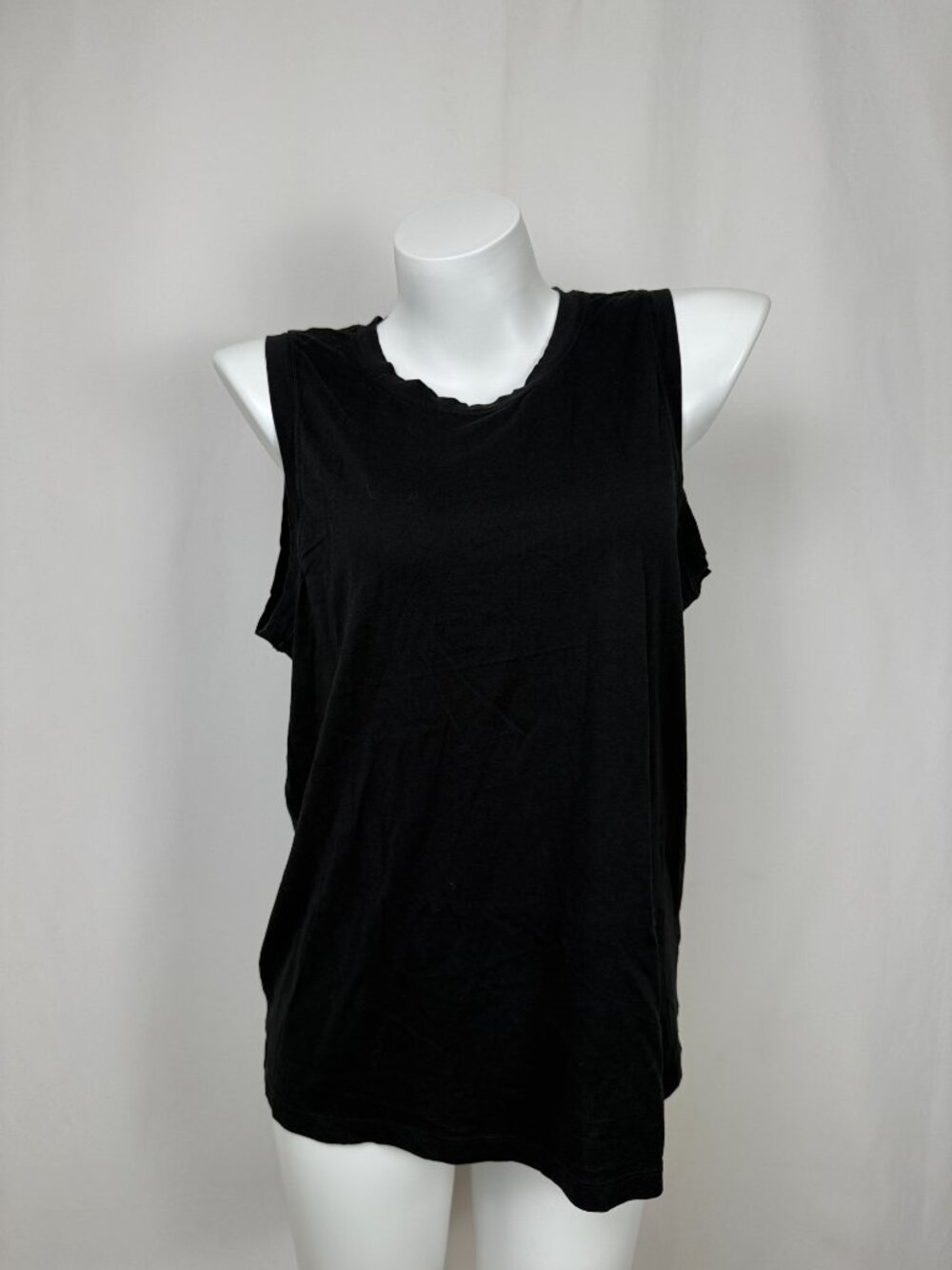 🔥4 for $20🔥Kersh Womens Black Sleeveless Tank Top XL Basic Casual